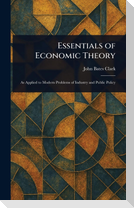Essentials of Economic Theory