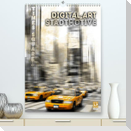 Digital-Art Stadtmotive (Premium, hochwertiger DIN A2 Wandkalender 2023, Kunstdruck in Hochglanz)