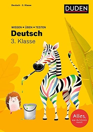 Holzwarth-Raether, Ulrike / Neidthardt, Angelika et al. Wissen - Üben - Testen: Deutsch 3. Klasse. Bibliograph. Instit. GmbH, 2022.