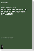 Historische Semantik in den romanischen Sprachen