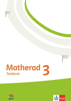 Matherad 3. Testblock Klasse 3 - Testblock Klasse 3. Klett Ernst /Schulbuch, 2026.