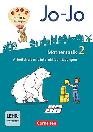 Becherer, Joachim / Gmeiner, Martin et al. Jo-Jo Mathematik  2. Schuljahr - Allgemeine Ausgabe 2018 - Arbeitsheft mit interaktiven Übungen auf scook.de und CD-ROM. Cornelsen Verlag GmbH, 2018.