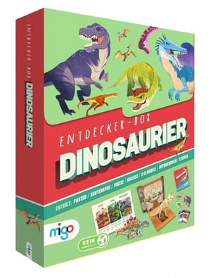 Jones, Wednesday. Entdecker-Box: Dinosaurier. Oetinger, 2023.