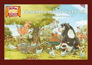 Steffensmeier, Alexander. Lieselotte macht nicht mit / Kamishibai Bildkarten - 12 Bildkarten für das Erzähltheater. Hase und Igel Verlag GmbH, 2025.