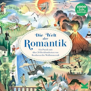 Die Welt der Romantik - Ein Puzzle mit über 20 Berühmtheiten von Beethoven bis Wollstonecraft. Laurence King Verlag GmbH, 2025.
