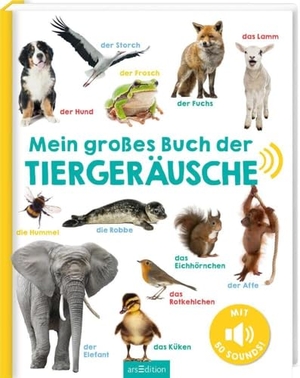 Mein großes Buch der Tiergeräusche. Ars Edition GmbH, 2017.