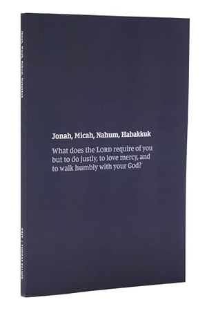 Thomas Nelson Publishers. NKJV Bible Journal - Jonah, Micah, Nahum, Habakkuk - Holy Bible, New King James Version. Thomas Nelson, 2020.