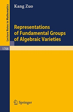Zuo, Kang. Representations of Fundamental Groups of Algebraic Varieties. Springer Berlin Heidelberg, 1999.