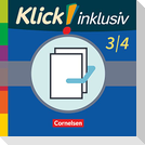 Klick! inklusiv 3./4. Schuljahr - Grundschule / Förderschule - Mathematik - Themenhefte 7-12 im Paket