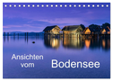 Ansichten vom Bodensee (Tischkalender 2024 DIN A5 quer), CALVENDO Monatskalender