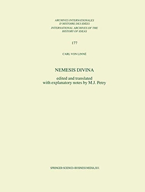 Linné, Carl von. Nemesis Divina. Springer Netherlands, 2010.