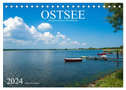 OSTSEE Wunderschönes Deutschland (Tischkalender 2024 DIN A5 quer), CALVENDO Monatskalender