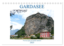GARDASEE Von Arco ganz im Norden südwärts (Tischkalender 2025 DIN A5 quer), CALVENDO Monatskalender