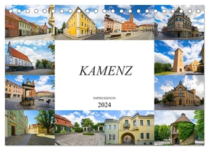 Meutzner, Dirk. Kamenz Impressionen (Tischkalender 2024 DIN A5 quer), CALVENDO Monatskalender - Zu Besuch in der Lessingstadt Kamenz. Calvendo, 2023.