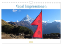 Nepal Impressionen (Wandkalender 2024 DIN A4 quer), CALVENDO Monatskalender
