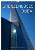 Grenzenloses Dubai (Wandkalender 2024 DIN A2 hoch), CALVENDO Monatskalender