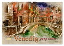 Venedig - ganz intim (Wandkalender 2024 DIN A2 quer), CALVENDO Monatskalender
