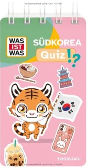Kinast, Florian. WAS IST WAS Quiz Südkorea. Tessloff Verlag, 2026.