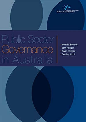 Edwards, Meredith / Halligan, John et al. Public Sector Governance in Australia. Anu Press, 2012.