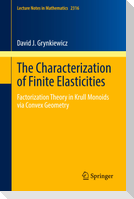 The Characterization of Finite Elasticities