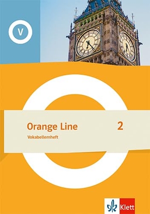 Orange Line 2. Vokabellernheft Klasse 6. Klett Ernst /Schulbuch, 2023.