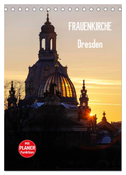 Frauenkirche Dresden (Tischkalender 2025 DIN A5 hoch), CALVENDO Monatskalender