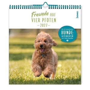 Wendler, Heike. Freunde auf vier Pfoten 2027 - Mit 24 himmlischen Hundegeschichten. St. Benno Verlag GmbH, 2026.