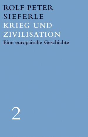 Sieferle, Rolf Peter. Krieg und Zivilisation - Eine europäische Geschichte. Werkausgabe Band 2. Manuscriptum, 2019.