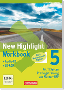 New Highlight 05: 9. Schuljahr. Werkrealschulen (4 Wochenstunden). Workbook/CD-ROM und Lieder-/Text-CD. Baden-Württemberg