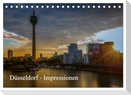 Düsseldorf - Impressionen (Tischkalender 2025 DIN A5 quer), CALVENDO Monatskalender