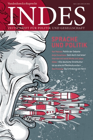Decker, Frank (Hrsg.). Sprache und Politik - Indes. Zeitschrift für Politik und Gesellschaft 2023, Heft 01. Vandenhoeck + Ruprecht, 2023.