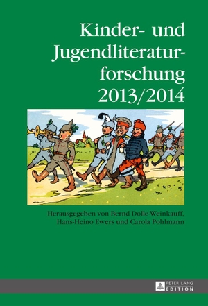 Dolle-Weinkauff, Bernd / Carola Pohlmann et al (Hrsg.). Kinder- und Jugendliteraturforschung 2013/2014 - Herausgegeben von Bernd Dolle-Weinkauff, Hans-Heino Ewers und Carola Pohlmann. Peter Lang, 2014.