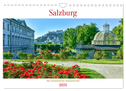 Salzburg - Die romantische Mozartstadt (Wandkalender 2024 DIN A4 quer), CALVENDO Monatskalender