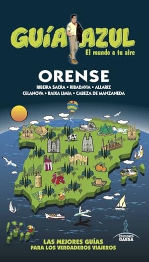García Marín, Jesús / Paloma Ledrado. Orense : guía azul. Guías Azules de España, S.A., 2017.