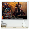 Das Turnier (hochwertiger Premium Wandkalender 2024 DIN A2 quer), Kunstdruck in Hochglanz