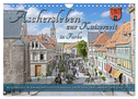 Aschersleben zur Kaiserzeit in Farbe ¿ Kolorierte Schwarzweißfotografien (Wandkalender 2024 DIN A4 quer), CALVENDO Monatskalender