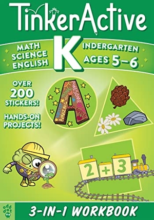 Butler, Megan Hewes / Nathalie Le Du. Tinkeractive Kindergarten 3-In-1 Workbook - Math, Science, English Language Arts. Odd Dot, 2023.