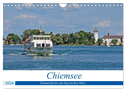 Chiemsee - Sommerferien am bayrischen Meer (Wandkalender 2024 DIN A4 quer), CALVENDO Monatskalender