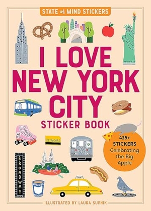 Supnik, Laura / Workman Publishing. I Love New York City Sticker Book - 425+ Stickers Celebrating the Big Apple. Yen Press, 2025.