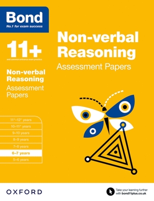 Primrose, Alison. Bond 11+ - Non-verbal Reasoning: Assessment Papers: 6-7 years. Oxford University Press, 2015.