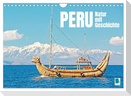 Peru: Natur mit Geschichte (Wandkalender 2025 DIN A4 quer), CALVENDO Monatskalender