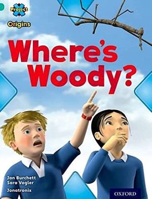 Burchett, Jan / Sara Vogler. Project X Origins: Turquoise Book Band, Oxford Level 7: Hide and Seek: Where's Woody?. Oxford University Press, 2014.