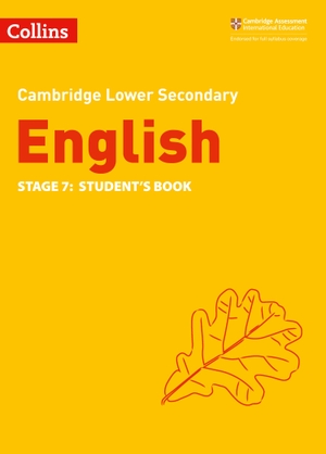 Constant, Clare / Kirby, Ian et al. Lower Secondary English Student's Book: Stage 7. HarperCollins Publishers, 2021.