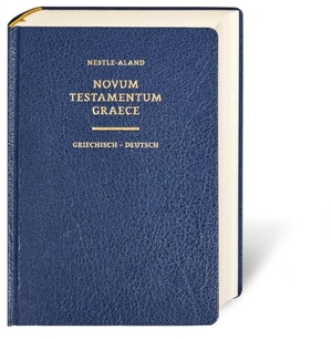 Aland, Barbara / Erwin Nestle (Hrsg.). Novum Testamentum Graece - Das Neue Testament griechisch-deutsch - Nestle-Aland 28. Auflage, Einheitsübersetzung 2017 - Lutherbibel 2017. Deutsche Bibelges., 2017.