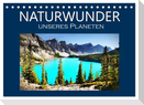 Naturwunder unseres Planeten (Tischkalender 2024 DIN A5 quer), CALVENDO Monatskalender