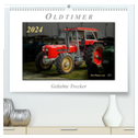 Oldtimer - geliebte Trecker (hochwertiger Premium Wandkalender 2024 DIN A2 quer), Kunstdruck in Hochglanz