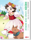 MANHWA - Klassiker für Kids - Heidi, Kind der Berge (komplett in Farbe)