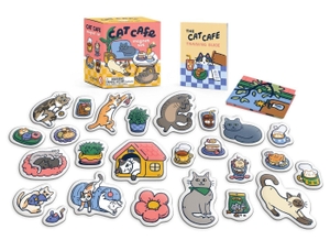 Stuart, Alasdair. Cat Cafe Magnet Set - Meow!. Wayland, 2024.