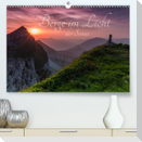 Berge im Licht der Sonne (Premium, hochwertiger DIN A2 Wandkalender 2023, Kunstdruck in Hochglanz)