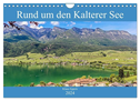 Rund um den Kalterer See (Wandkalender 2024 DIN A4 quer), CALVENDO Monatskalender